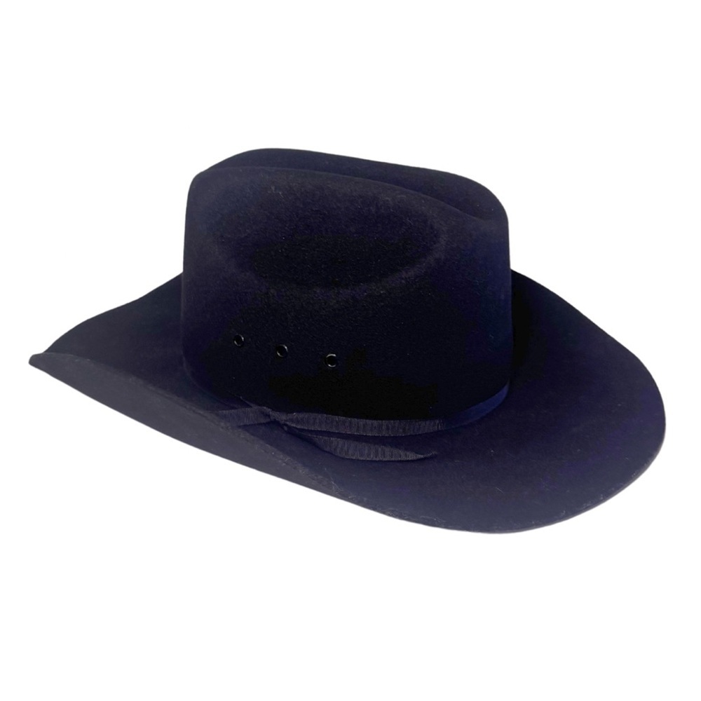 M&F Western Black Wool Felt Cowboy Hat